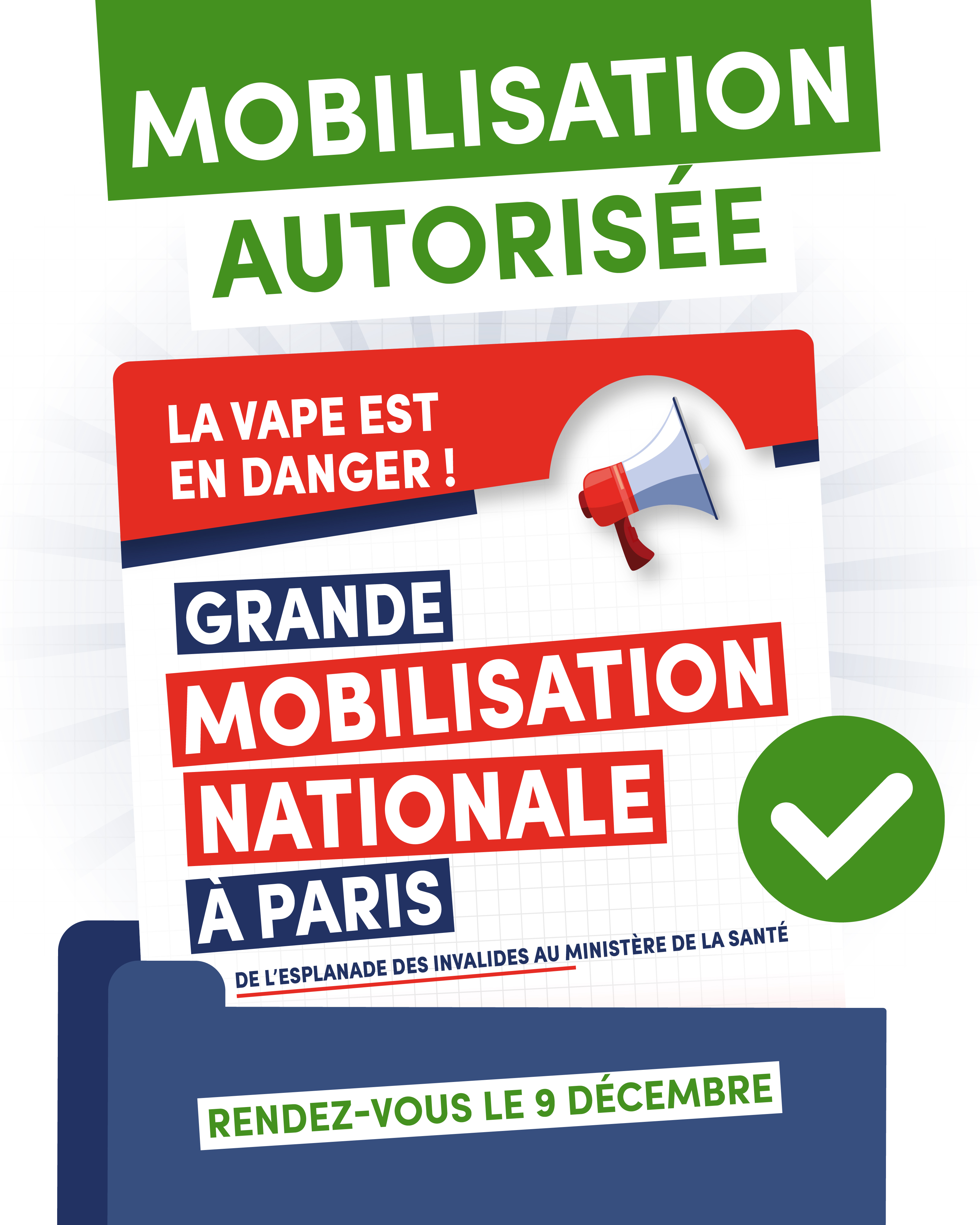 La mobilisation Ne Tuez Pas La Vape Décembre 2025